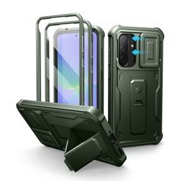 Dexnor 360 Kickstand Camprotector Carcasă pentru Samsung Galaxy A36, verde