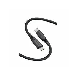 Kabel Swissten USB-C - Lightning, 0,4 m, 60W, czarny