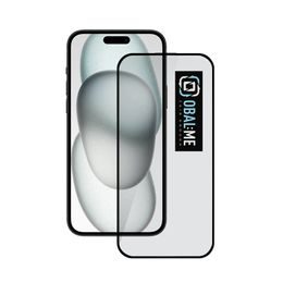 OBAL:ME 5D Tvrzené Sklo pro Apple iPhone 15, černé