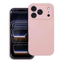 Θήκη Σιλικόνης MagSafe, iPhone 17 Pro, ανοιχτό ροζ