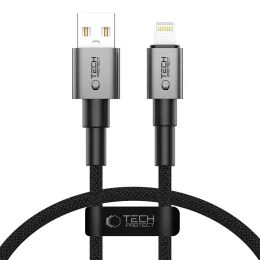 Tech-Protect UltraBoost DNA καλώδιο Lightning, 12W/2,4A, 0,25μ, γκρι
