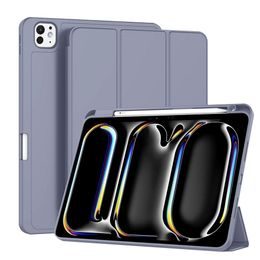Techsuit Flex Trifold etui, iPad Pro 11 2024, fioletowe