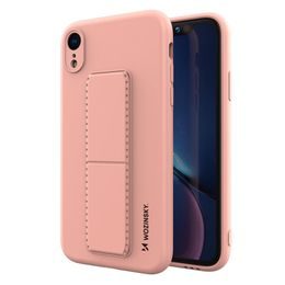 Wozinsky Kickstand tok, iPhone XR, rózsaszín