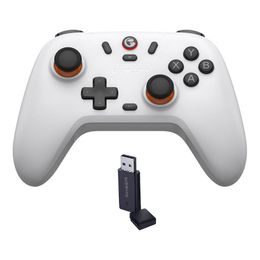 GameSir T4n Lite bezvadu spēļu kontrolieris – balts