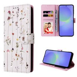 Magnet Case, Samsung Galaxy A36, luční kvítí