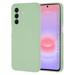 Techsuit SoftFlex Hoesje - Siliconen Case - Samsung Galaxy A27 5G - Mint