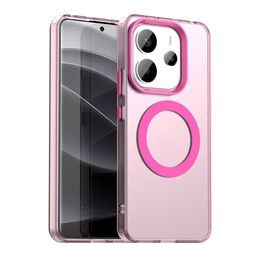 Techsuit CandyCase MagSafe, Xiaomi Redmi Note 14 4G (Standard), rožnato