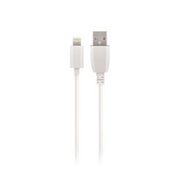 Maxlife USB - Lightning kábel, 2A, 3m, fehér