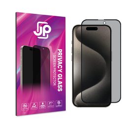 iPhone 18 Pro Max kaitseklaas – JP Privacy privaatsusklaas – must