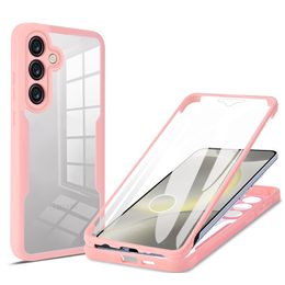 JP Defense kolorowe etui, Samsung Galaxy S25 Plus, różowe
