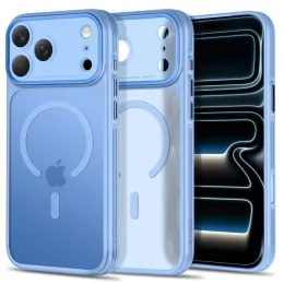 iPhone 17 Pro Max / 18 Pro Max vāciņš – Tech-Protect MagPrime MagSafe CC – zils