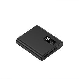 Powerbank 5000mAh, 2x USB, črna