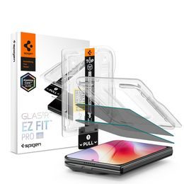 Spigen Glas.TR EZ Fit Pro HD (AGL12015), Tvrdené sklo 2 kusy, iPhone Duo, Privacy