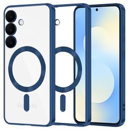 Techsuit Luxury Crystal MagSafe, Samsung Galaxy S25 FE, син