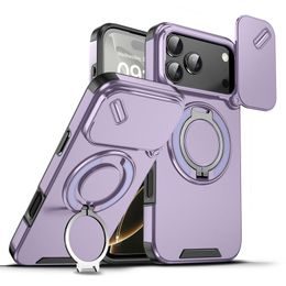 Camslide Stand etui, iPhone 18 Pro Max, vijoličen