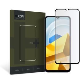 Hofi Full Pro+ Folie de sticlă securizată, Xiaomi Poco M5, neagră