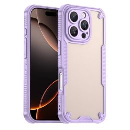 ArmorShield Hybrid Case, iPhone 16 Pro, fioletowy
