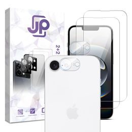 JP Kombó csomag, 2 edzett üveg és 2 kamera lencse védő, iPhone 16e