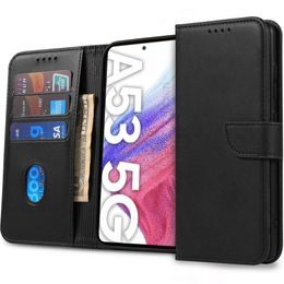 Nexeri Wallet Samsung Galaxy A53 5G, čierne púzdro