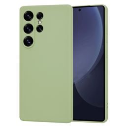 Techsuit SoftFlex obal, Samsung Galaxy S25 Ultra, svetlo zelený