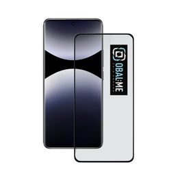 OBAL:ME 5D Sticlă Securizată pentru Xiaomi Redmi Note 14 Pro 4G / 5G / Poco X7 5G, negru