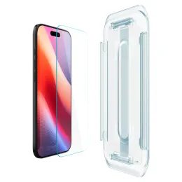 Spigen Glass.TR EZFit s aplikatorom, 2 komada, Zaštitno kaljeno staklo, iPhone Air