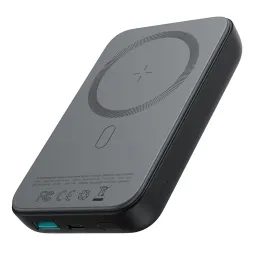 Joyroom JR-W020 20W MagSafe Powerbank 10000mAh USB-A + USB-C, fekete