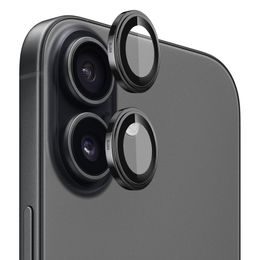 Blueo Sapphire Crystal Oryginalne szkło hartowane na obiektyw aparatu, iPhone 17, czarne