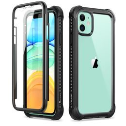 Dexnor 360 Clear maska iPhone 11, crna