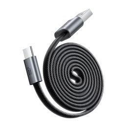 Mcdodo Self-Winding Datenkabel (CA-1200) USB auf USB-C - Selbstaufwickelndes Ladekabel - 1m - Schwarz