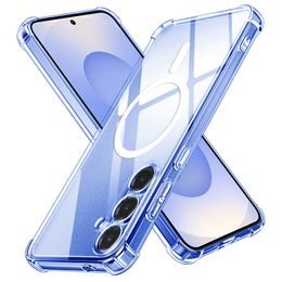 Husă transparentă Techsuit Shockproof MagSafe, Samsung Galaxy S25