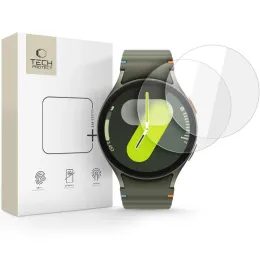 Tech-Protect Tvrzené sklo Glass Fit+, Samsung Galaxy Watch 4 / 5 / 6 / 7 (44 mm), 2 kusy