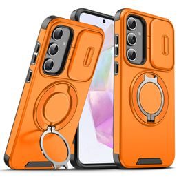 Camslide Stand Hülle, Samsung Galaxy A35 / A55, orange