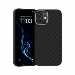 Benks Magnetic Armor Air Kevlar etui, iPhone 16, črn