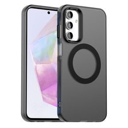 Techsuit CandyCase MagSafe, Samsung Galaxy A35 5G, fekete