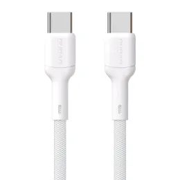 Καλώδιο Dudao L9C USB-C – USB-C, 65W, 2 m, λευκό
