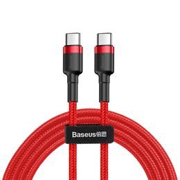 Baseus Cafule kabel, USB-C, crvena, 1 m (CATKLF-G09)