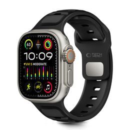 Tech-Protect IconBand Line Apple Watch 8 / 9 / 10 / 11 / SE / Ultra (44 / 45 / 46 / 49 mm), czarny