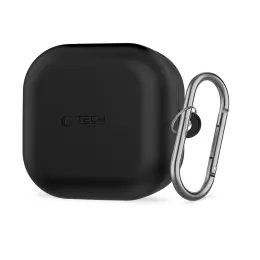 Tech-Protect Θήκη Σιλικόνης, Samsung Galaxy Buds 4 / 4 Pro, μαύρη