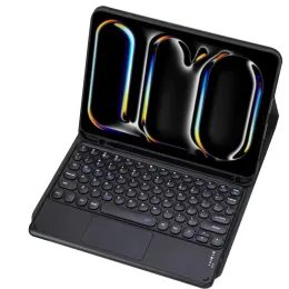 Pouzdro s Bluetooth klávesnicí pro iPad Pro 13 2024, černé