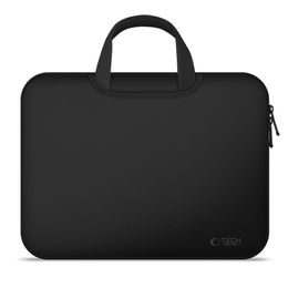 Tech-Protect neoprén laptop táska 15"-16", fekete