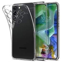Spigen Liquid Crystal carcasă pentru mobil, Samsung Galaxy S23 Plus, Crystal Clear