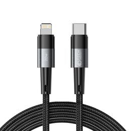 Tech-Protect UltraBoost USB-C - Lightning kabel, PD20W / 3A, 2 m, sivi