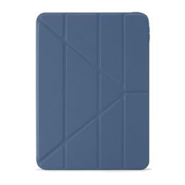 Pipetto Origami TPU Hülle, Apple iPad Pro 11 2018 / 2020 / 2021 / 2022, iPad Air 4 10.9 2020 / Air 5 10.9 2022 / Air 11 2024, marineblau