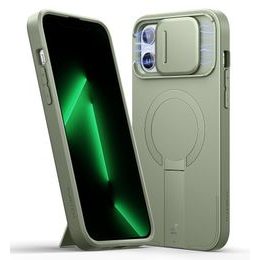 Suritch MagSafe Kickstand Camprotector maska iPhone 12 Pro Max / 13 Pro Max, zelena