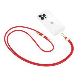 Tech-Protect C2S Crossbody Gurt, rot / gold