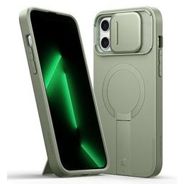 Suritch MagSafe Kickstand Camprotector obal iPhone 13 / 14, zelený