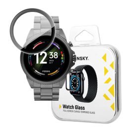Wozinsky Watch Glass szkło hybrydowe, Fossil Gen 6, czarne
