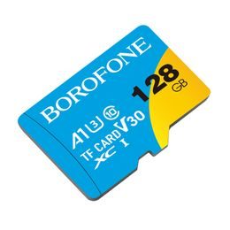 Borofone Class10 MicroSD memorijska kartica, 128GB, SDXC U3, 100MB/s