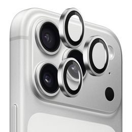 Blueo Original Metal Frame protecție pentru obiectivul camerei foto, iPhone 17 Pro / 17 Pro Max, argintiu